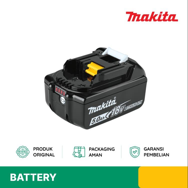 BATERAI LITHIUM ION MAKITA BL1850B 5.0 AH 18 V LXT