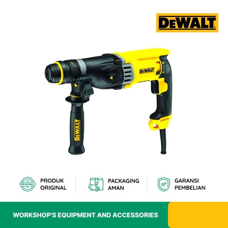 MESIN BOR DEWALT D25132K 26 MM 2 KG SDS PLUS HAMMER 2 MODE