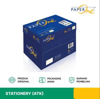 KERTAS HVS PAPERONE Q4 80 GR (1 BOX) POQ480