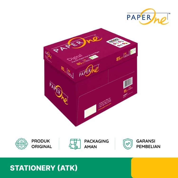 KERTAS HVS PAPERONE A4 85 GR (1 BOX) POA485