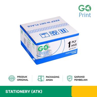 KERTAS CONTINUOUS FORM GO PRINT 9.5 X 11/2 (1 PLY) CFK1027