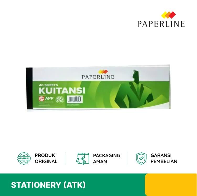 BUKU KWITANSI PAPERLINE 40T SEDANG (3 PCS) PPLKW40T