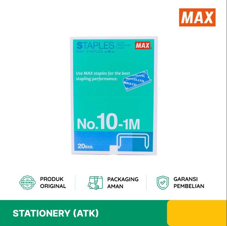 ISI STAPLES MAX NO. 10-1M 1 PACK (20 BOX)