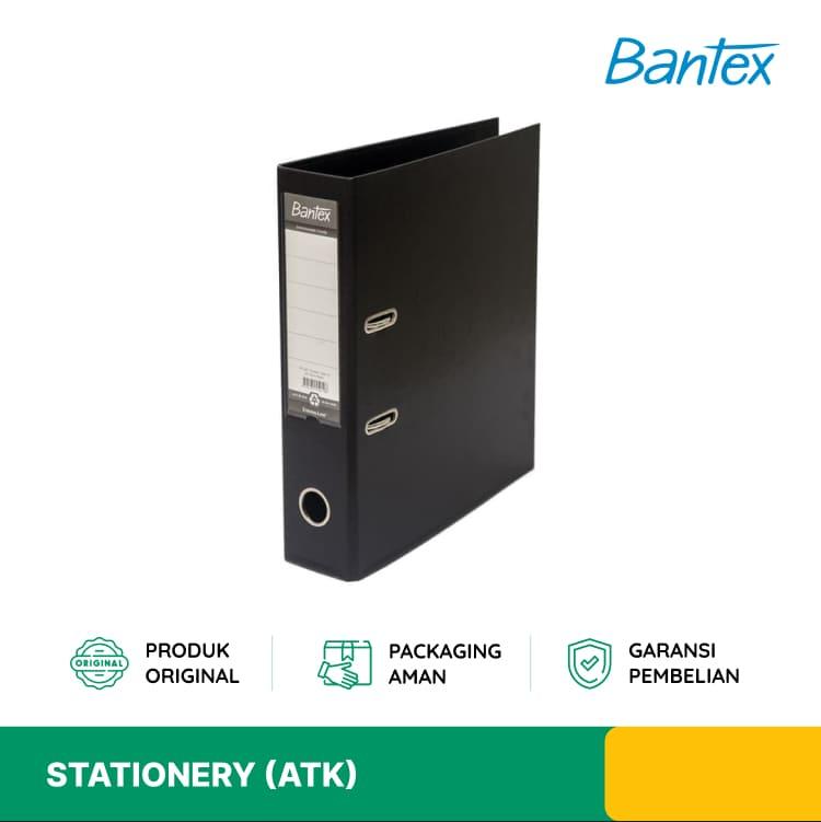 ORDNER BANTEX LAF 1450 A4 HITAM (12 PCS) 8FBT-1450B-12