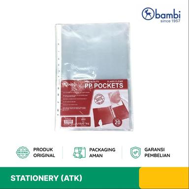 POCKET BAMBI 5221 F4 1 PACK (20 SHEET)