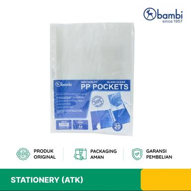 POCKET BAMBI 5220 A4 1 PACK (20 SHEET) BPA420SH