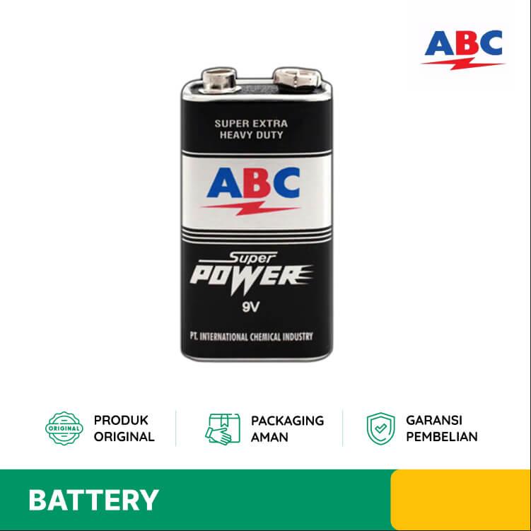 BATTERY ABC SUPER POWER 9 V ABC-SP9V