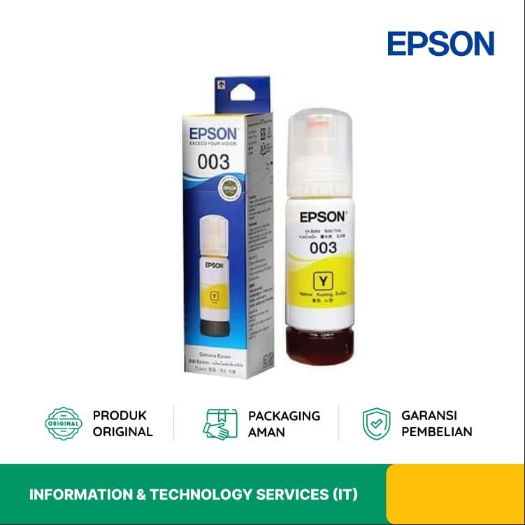 TINTA PRINTER EPSON 003 T00V4 KUNING T00V4003Y