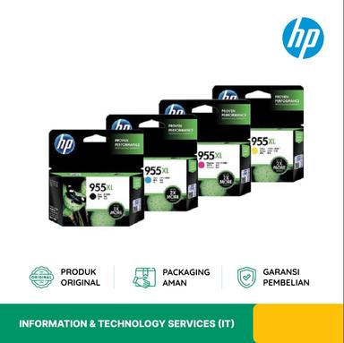 CARTRIDGE INK SET HP 955XL (HITAM, CYAN, MAGENTA, KUNING)