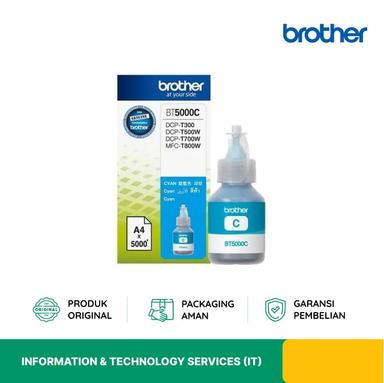 TINTA INK BOTOL BROTHER BT5000C CYAN