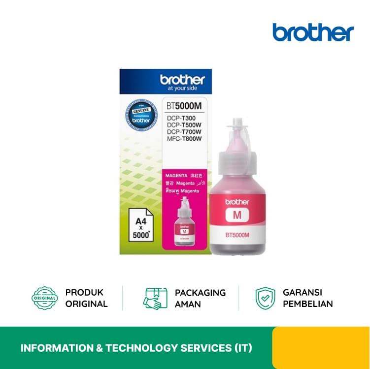 TINTA INK BOTOL BROTHER BT5000M MAGENTA