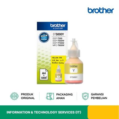 TINTA INK BOTOL BROTHER BT5000Y KUNING