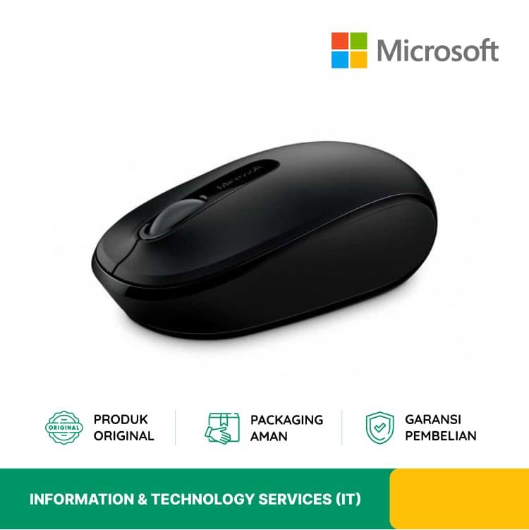 MOUSE WIRELESS MOBILE MICROSOFT U7Z-00010 1850 HITAM